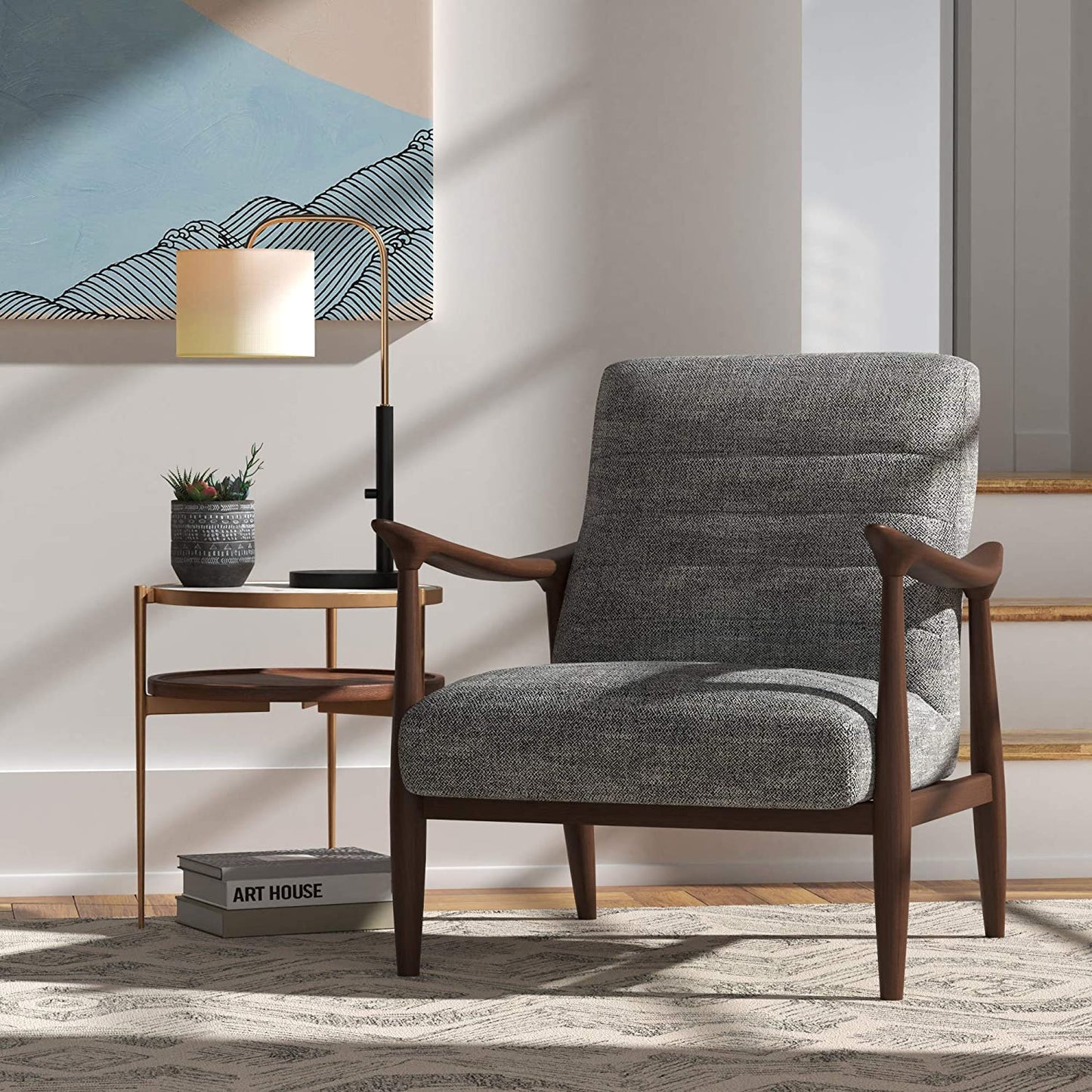 Sofa Chair: Wood Antique Chair Sofa