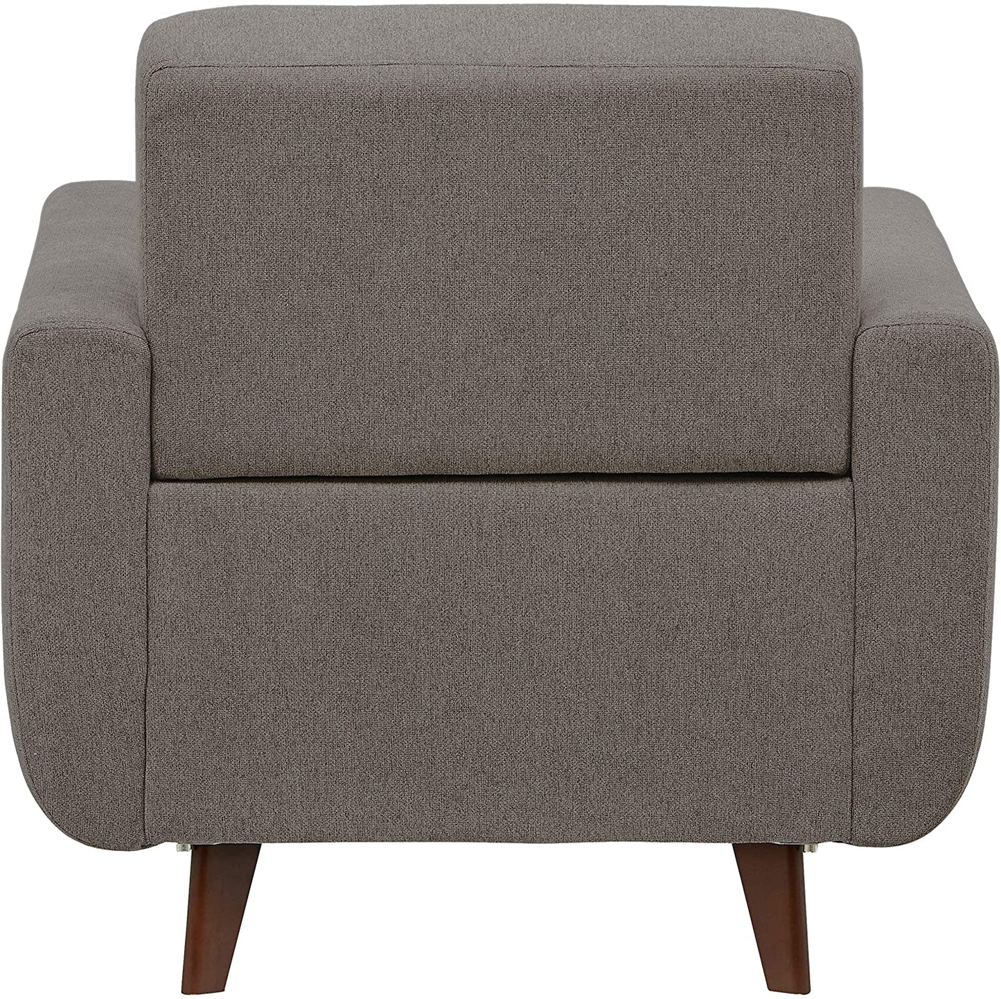 Sofa Chair : Storm Grey Armchair with Tapered Legs