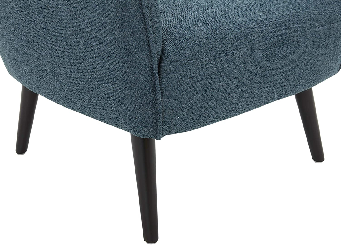 Sofa Chair : Teal Armchair with Tapered Legs