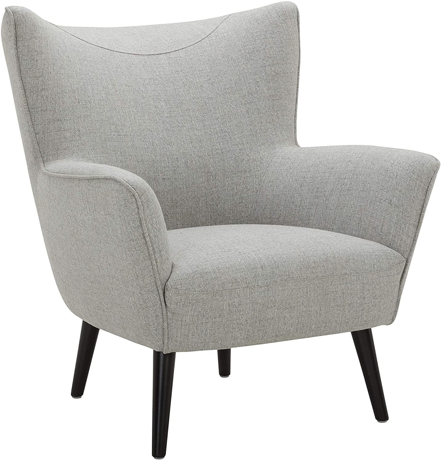 Sofa Chair : Teal Armchair with Tapered Legs