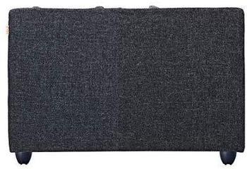 2 Seater Sofa :- Delta Fabric Sofa Set ( Dark Grey)