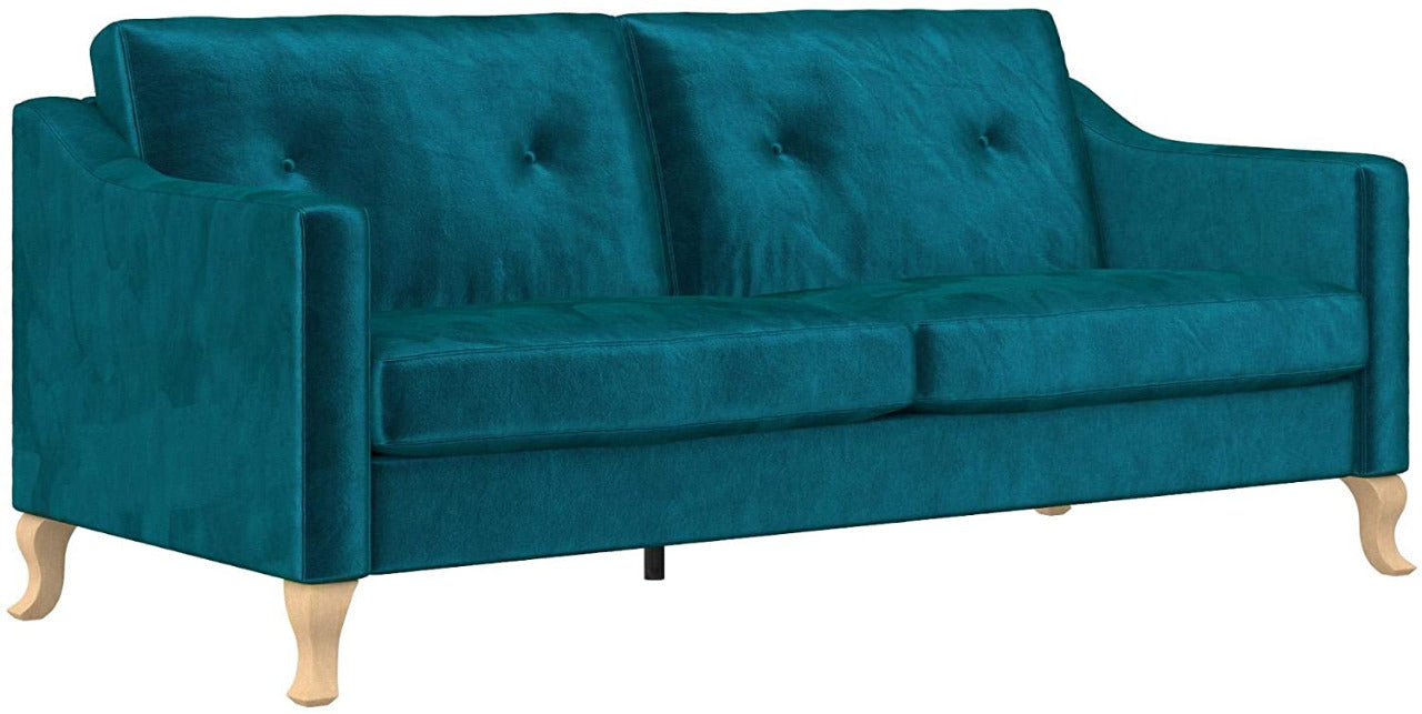 2 Seater Sofa : Green Velvet