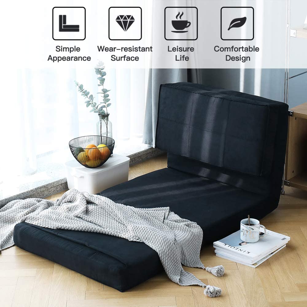 Sofa Cum Bed: Black Sofa Bed