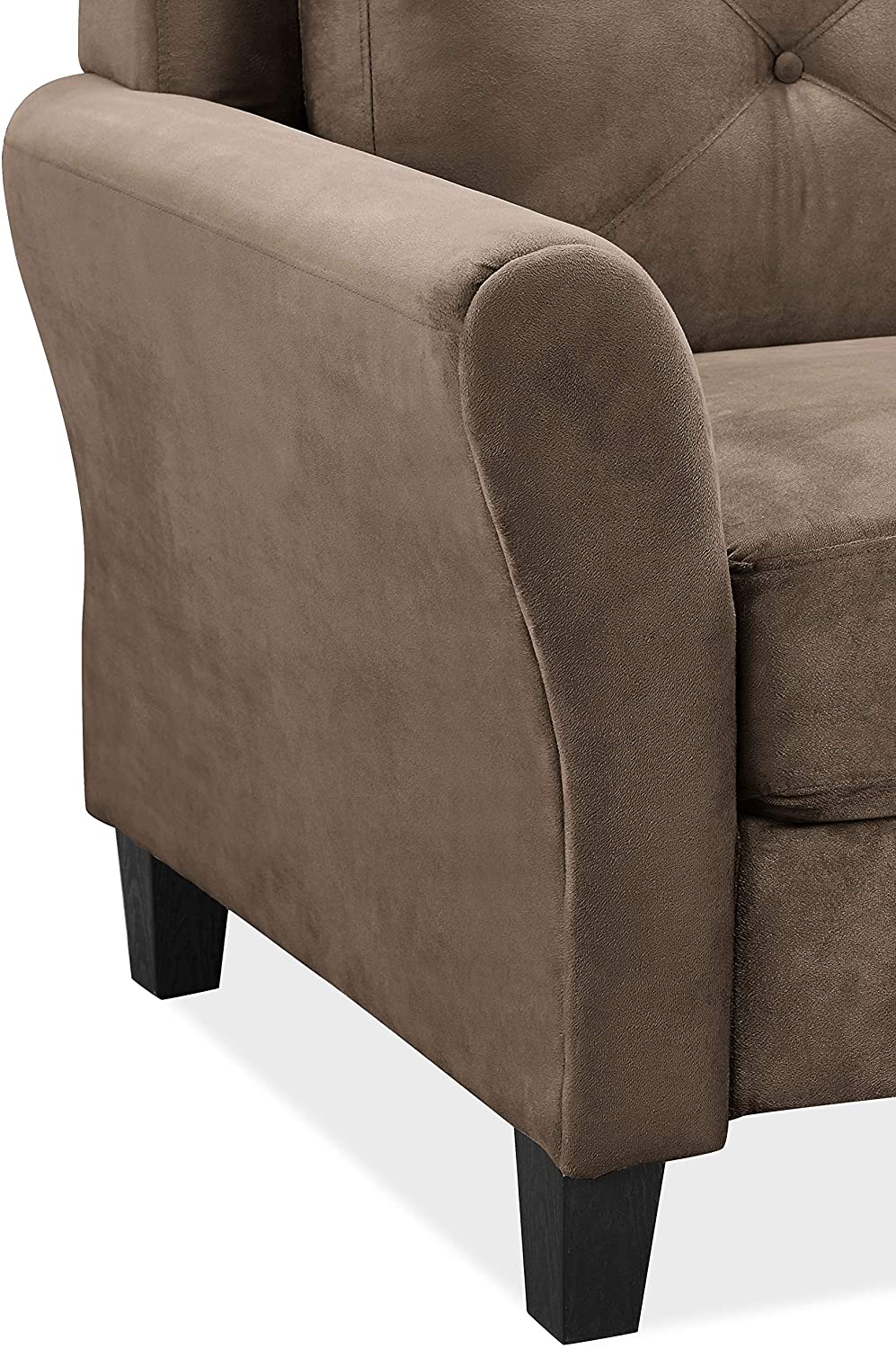 2 Seater Sofa : Brown Sofa Set