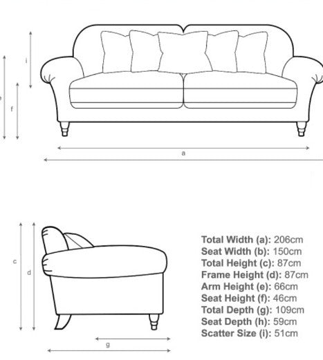 2 Seater Sofa : Clever Velvet Fabric Sofa Set, (Blue)