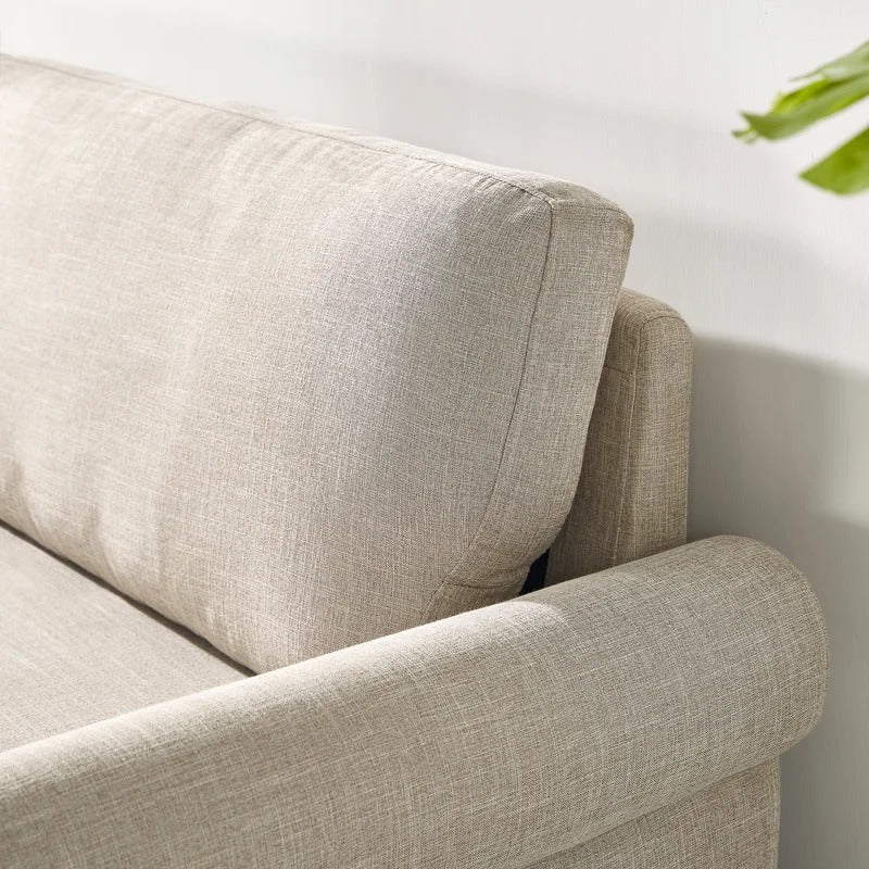 2 Seater Sofa : Loveseat Sofa Beige
