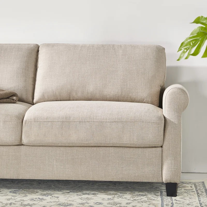 2 Seater Sofa : Loveseat Sofa Beige