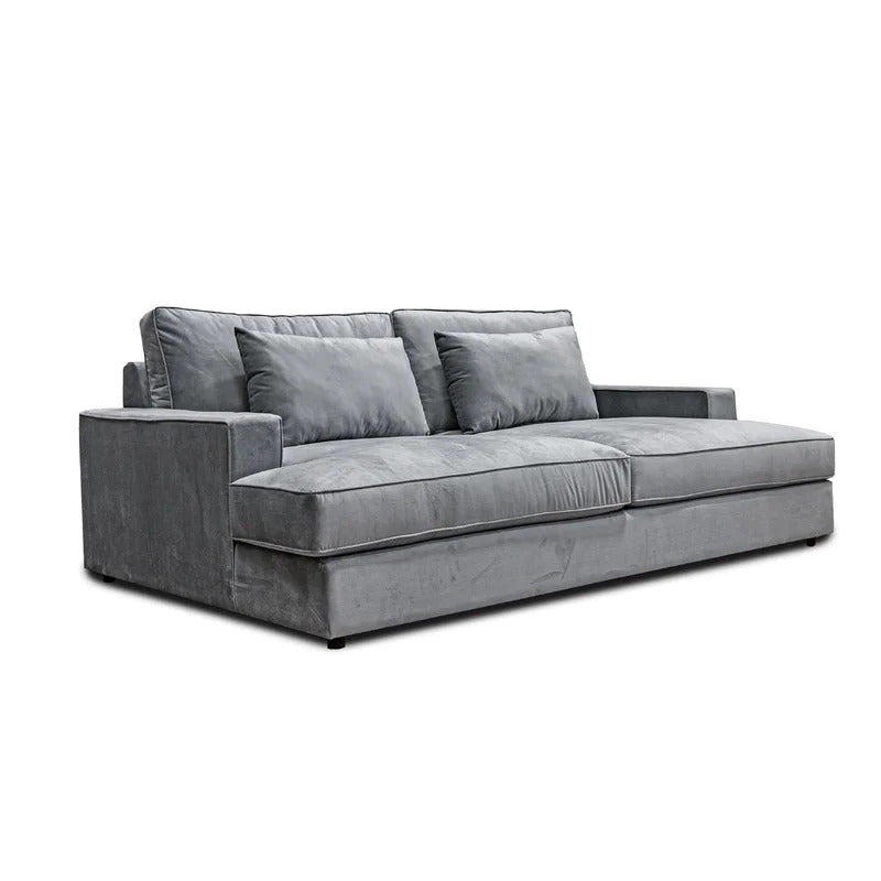 2 Seater Sofa Set : Square Arm Sofa