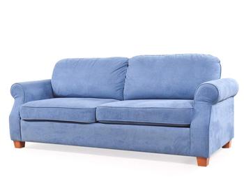 3 Seater Sofa Set:- Luxury Fabric Sofa Set (Blue)