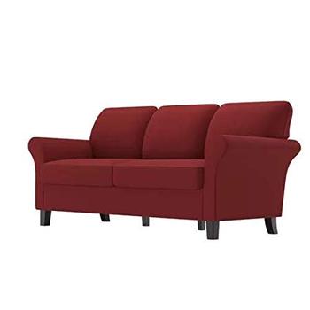 3 Seater Sofa Set:- Lifestyle Fabric Sofa Set (Maroon)