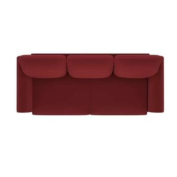 3 Seater Sofa Set:- Lifestyle Fabric Sofa Set (Maroon)
