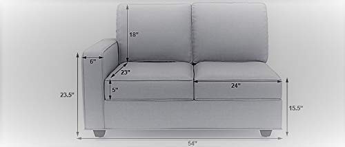 L Shape Sofa Set:- Oakley 3 Seater Sofa Set