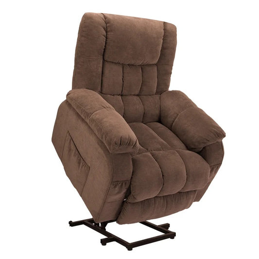 Massage Chairs: 34.3'' Wide Power Lift Assist Standard Recliner with Massager