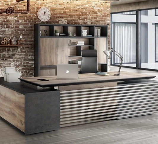 Computer Desk : Trendy Luxury Multi-functional Computer Desk