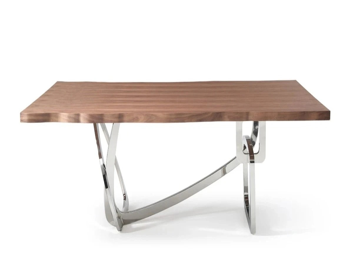 Dining Table: Jany Tainless Steel Dining Table