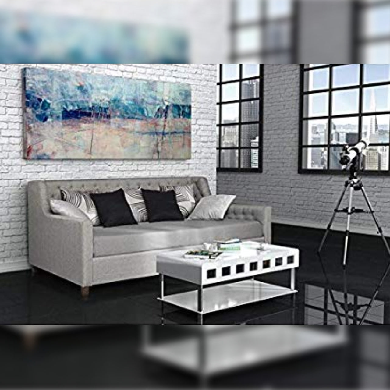 3 Seater Sofa Set- Volex Hardwood Fabrice Sofa Set, Standard