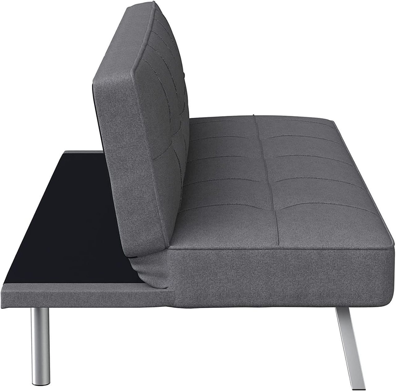 3 Seater Sofa : Charcoal Convertible Sofa Set