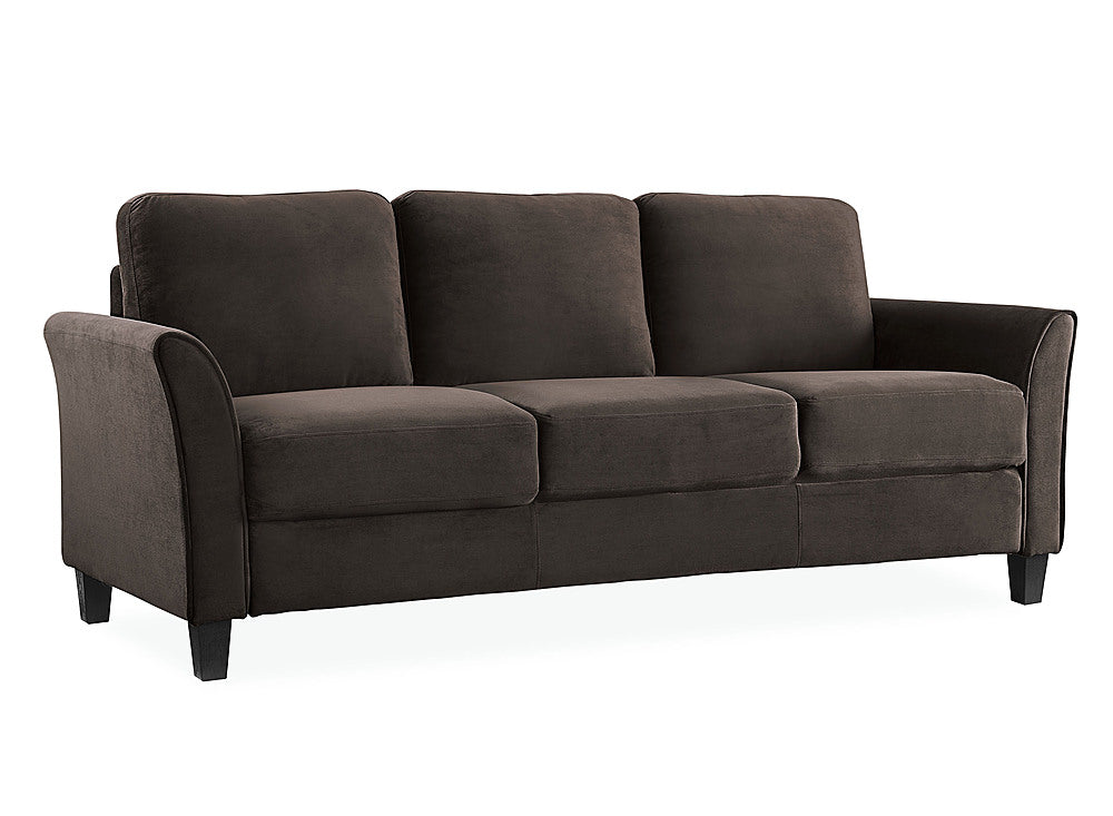 3 Seater Sofa : Dark Grey Fabric Sofa Set