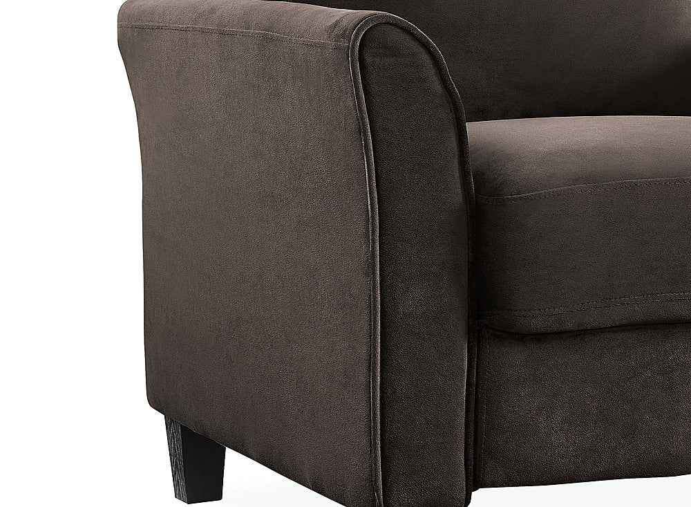 3 Seater Sofa : Dark Grey Fabric Sofa Set