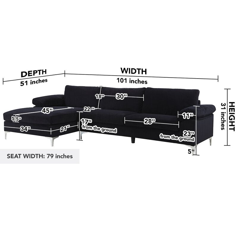 L Shape Sofa : L Shape Modern Sofa Set