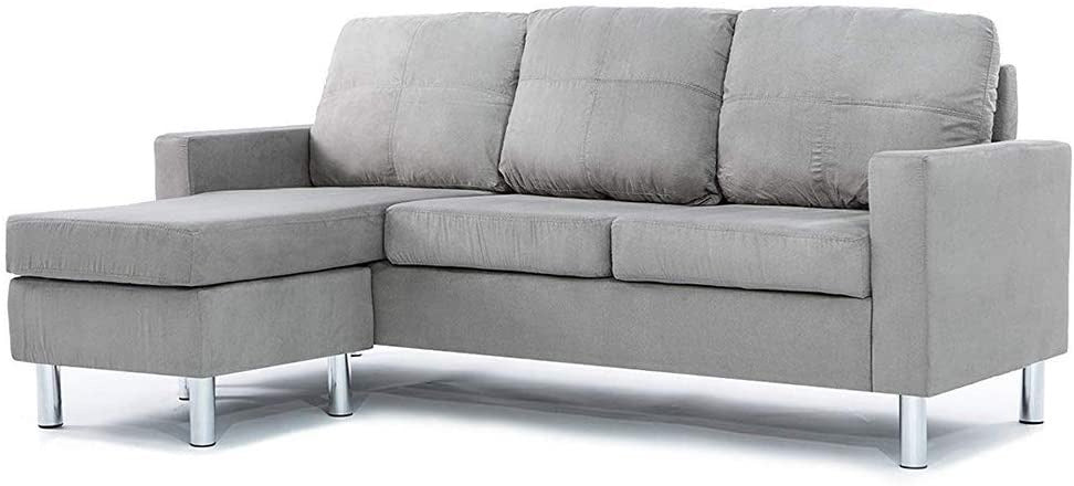 L Shape Sofa Set: OWL Modern Sectional Sofa