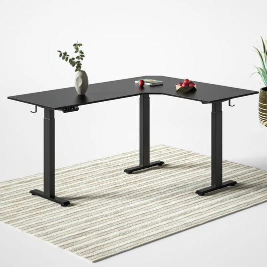 Computer Table: 47.3'' Computer Desk Black