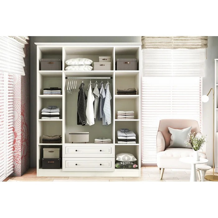 4 Door Wardrobes: Wooden 4 Door Solid Wardrobe