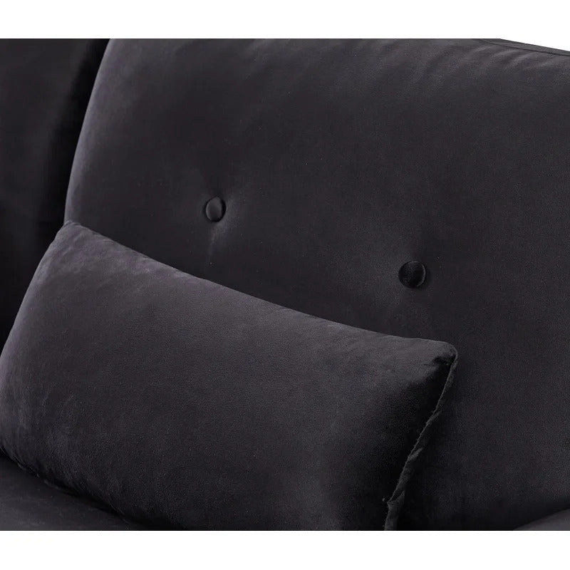 4 Seater Sofa: 108.27''Top Arm L-Shape Sofa Set