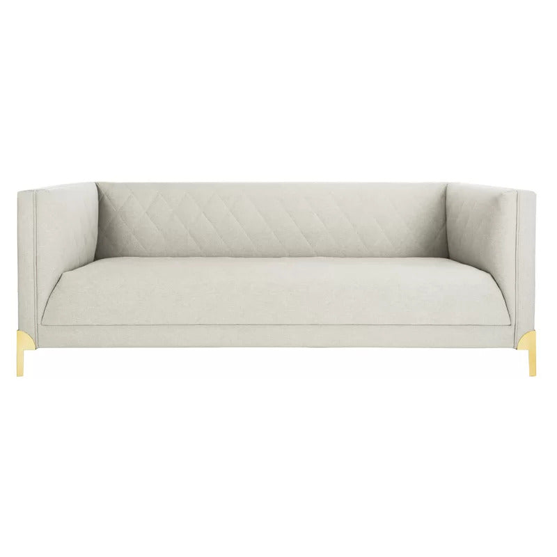 4 Seater Sofa Set : 86'' Tuxedo Arm Sofa
