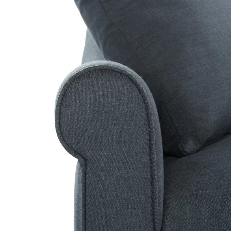4 Seater Sofa Set: 104'' Recessed Arm Sofa