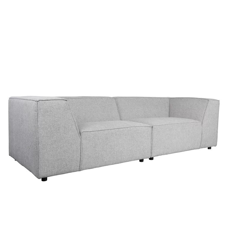 4 Seater Sofa Set: 107'' Tuxedo Arm Sofa