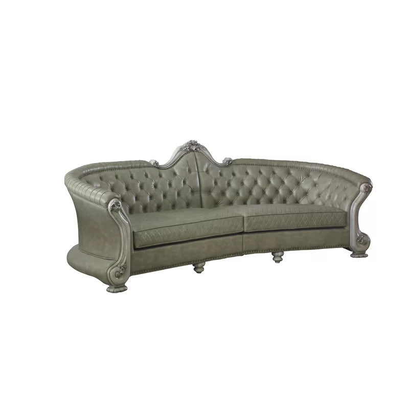 4 Seater Sofa Set: 113'' Flared Arm Sofa Set