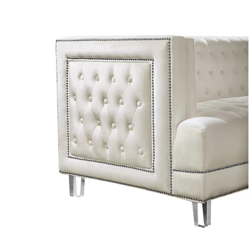 4 Seater Sofa Set: 64'' Modern Sofa Set