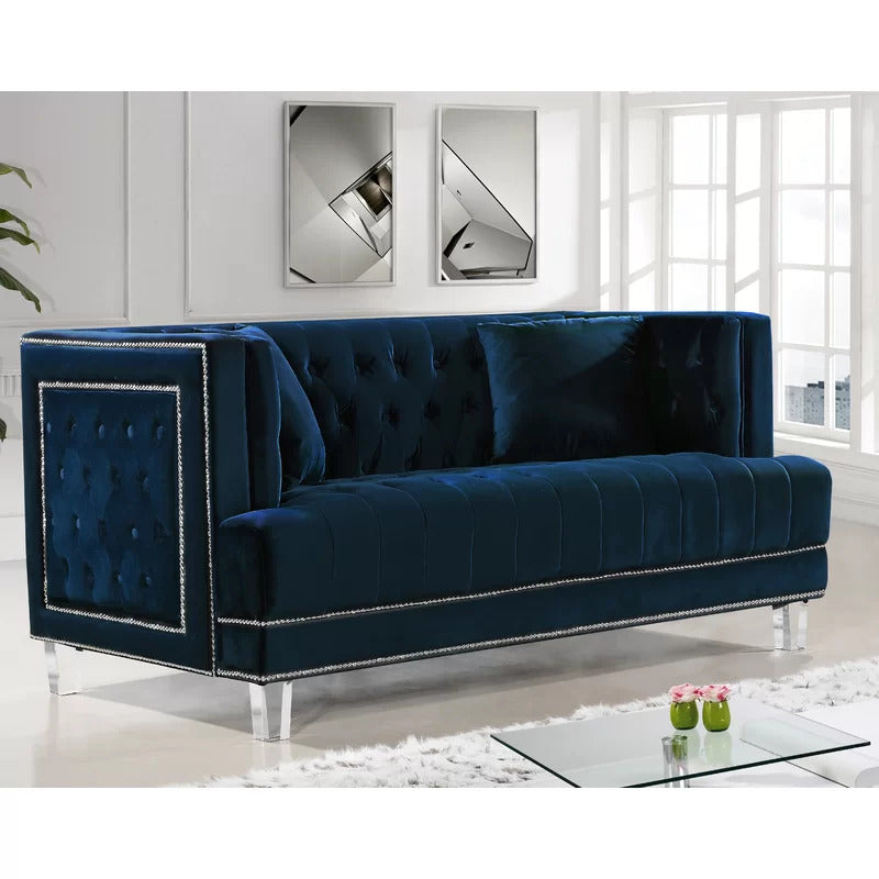 4 Seater Sofa Set: 64'' Modern Sofa Set