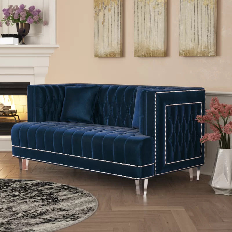 4 Seater Sofa Set: 64'' Modern Sofa Set