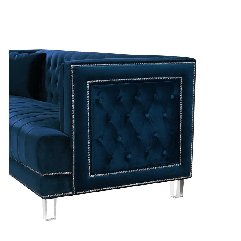 4 Seater Sofa Set: 64'' Modern Sofa Set