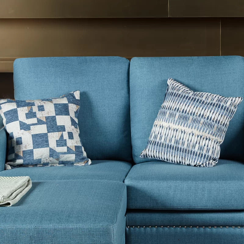 4 Seater Sofa Set: 74.8''L Shape Sofa Set