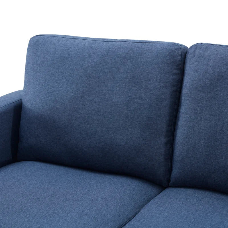 4 Seater Sofa Set: 82.6'' Square Arm Modular Sofa