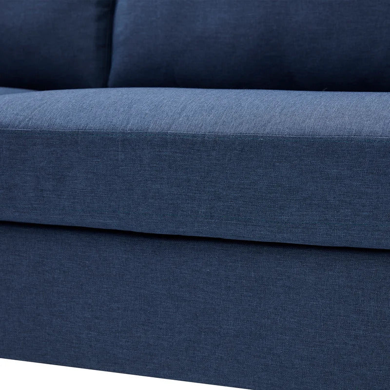 4 Seater Sofa Set: 82.6'' Square Arm Modular Sofa