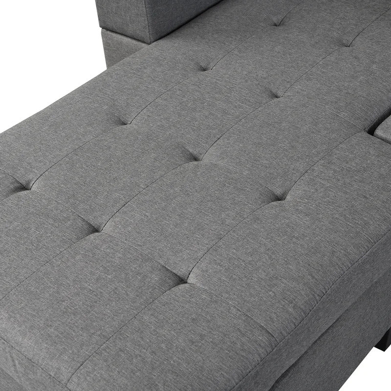 4 Seater Sofa Set : 98'' L Shape Sofa