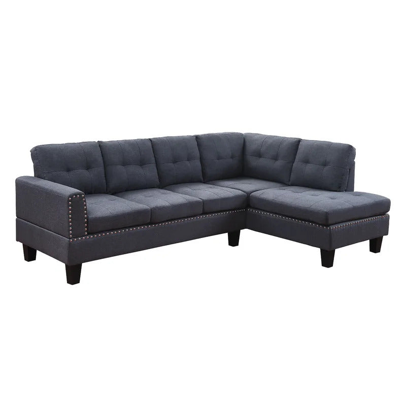4 Seater Sofa Set: 99'' L Shape Sofa Set