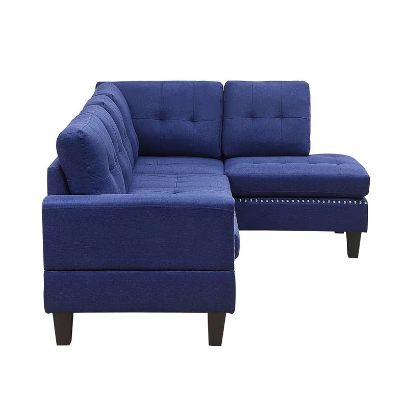 4 Seater Sofa Set: 99'' L Shape Sofa Set