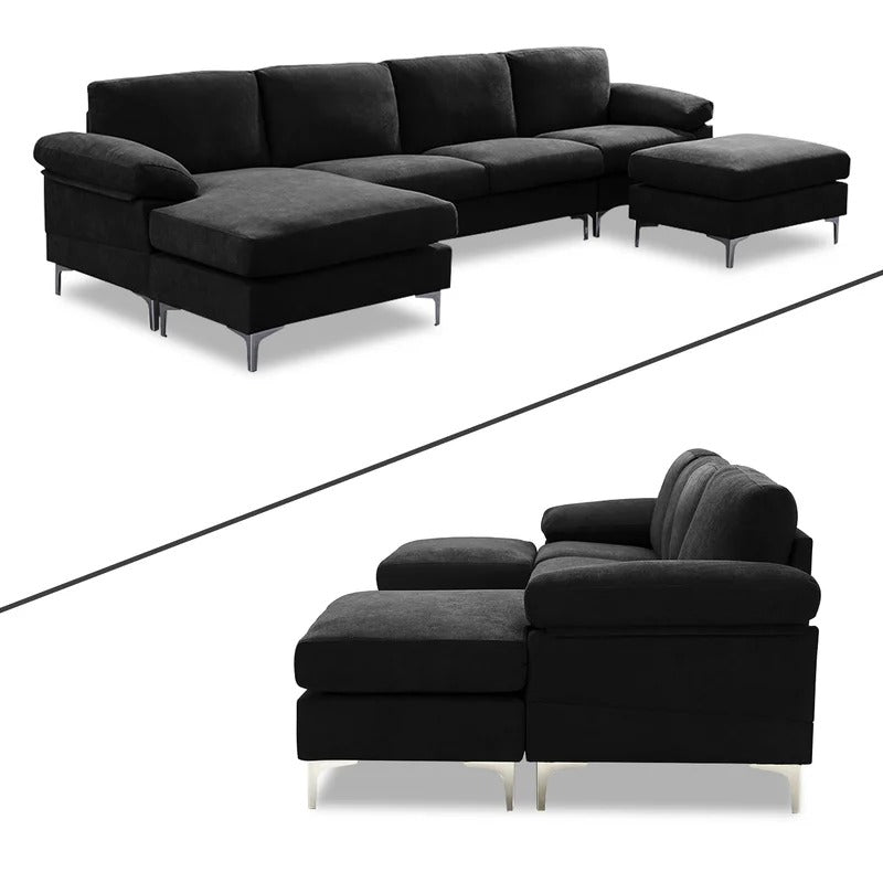4 Seater Sofa Set : Pillow Top Arm Sofa