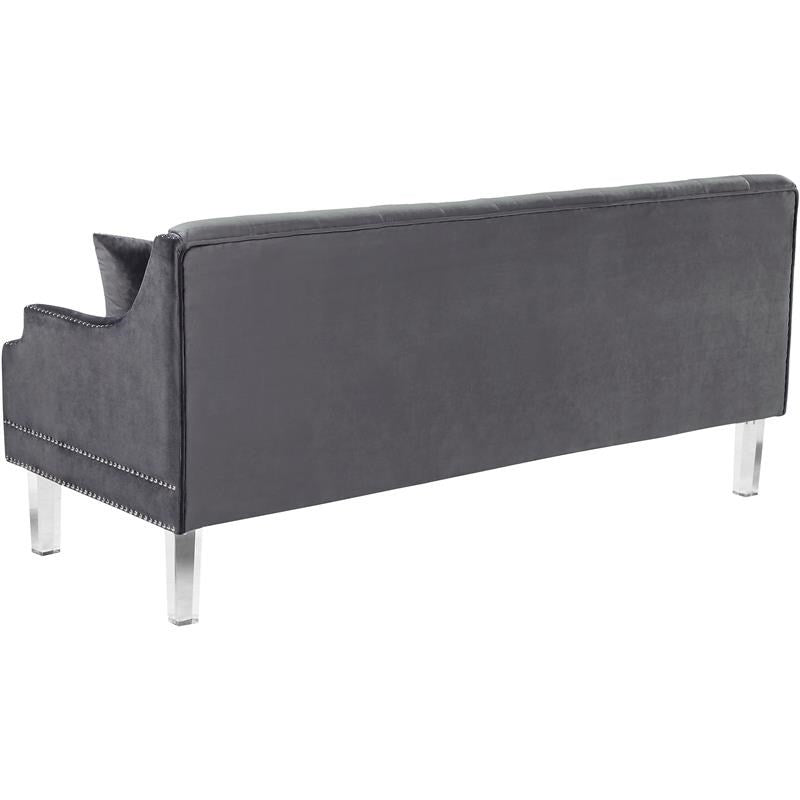 4 Seater Sofa Set ; Velvet Flared Arm Sofa