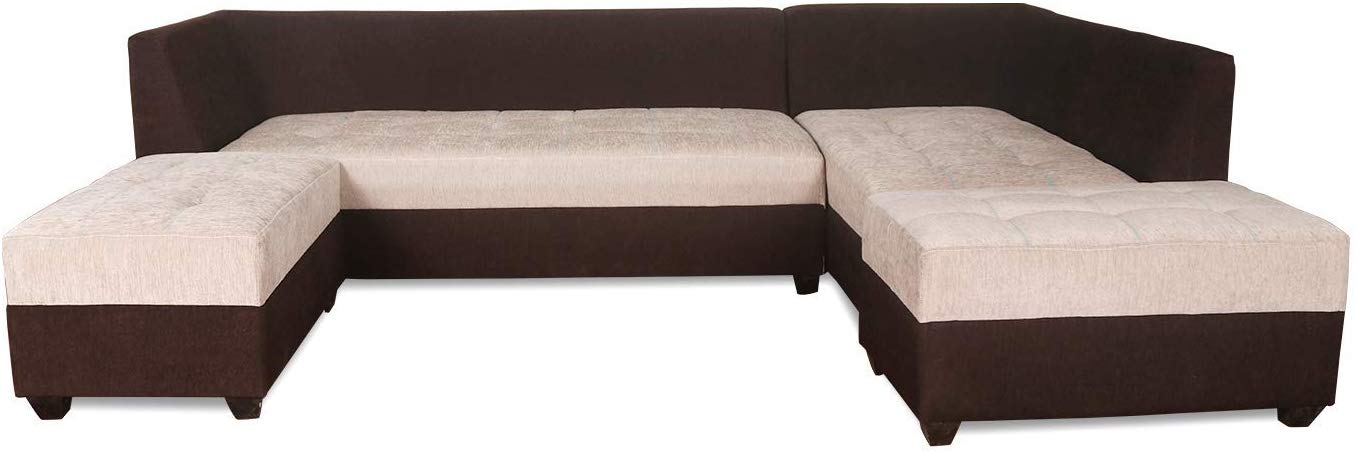 L Shape Sofa Set:- Fabric Sectional Sofa Set