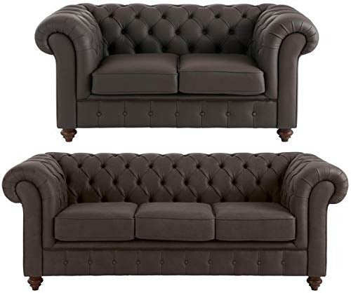 5 Seater Sofa Set:- (2+3) Leatherette Sofa Set