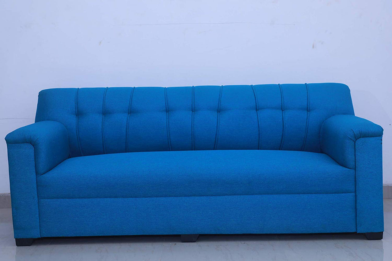 5 Seater Sofa Set:- (3+1+1) Fabric Sofa Set