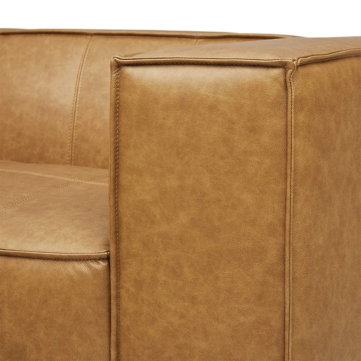 5 seater Sofa Set:- Modern Leatherette Sofa Set