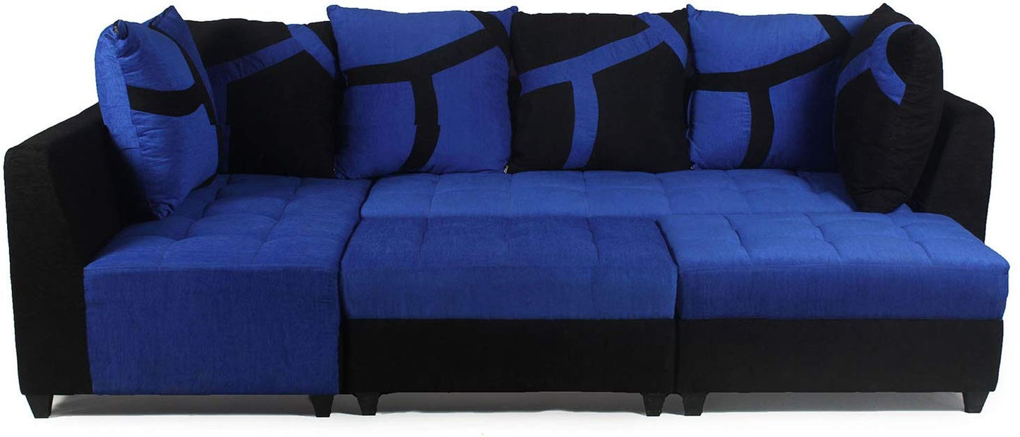 L Shape Sofa Set:- Fabric Sectional Sofa Set