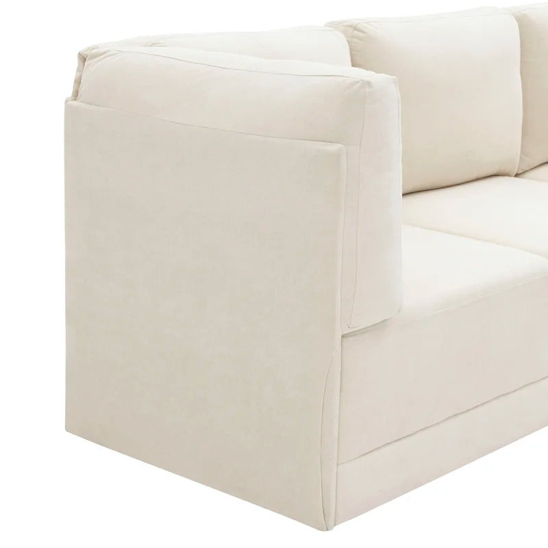 7 Seater Sofa Set : 116" Wide Symmetrical Modular Corner